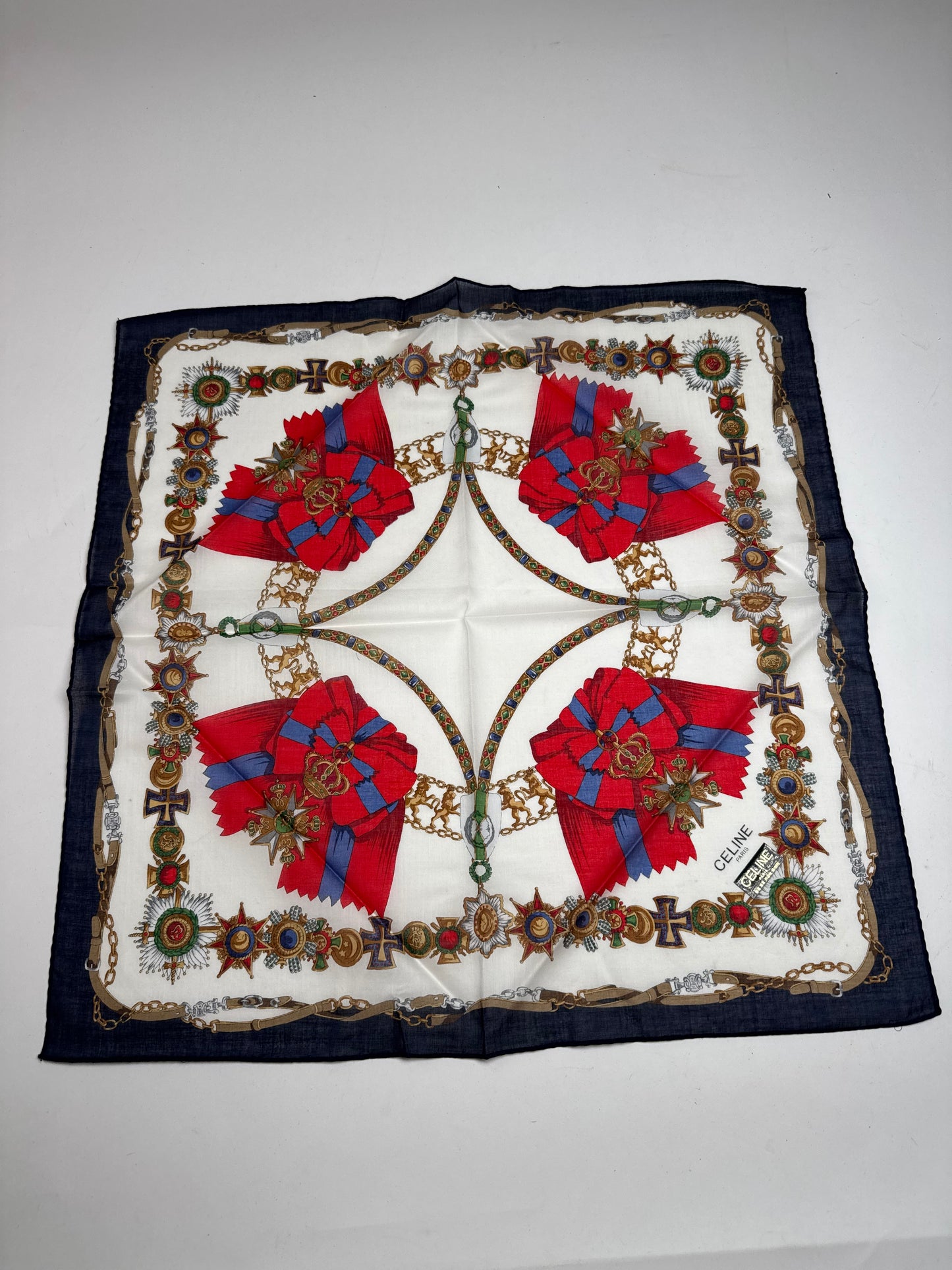 Vintage Celine Silk Cloth