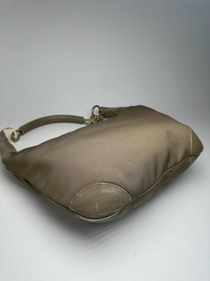 Vintage Gucci Bag Gold Beige