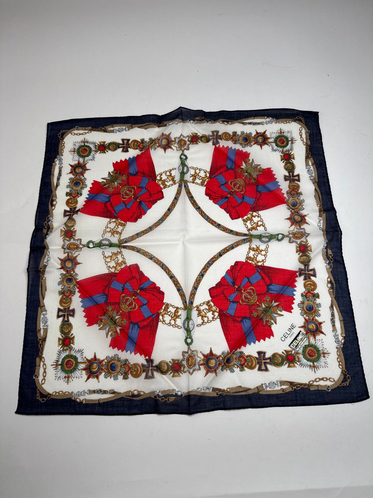 Vintage Celine Silk Cloth