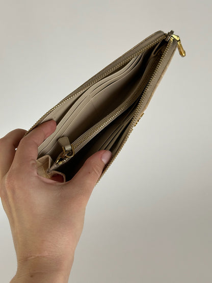 Vintage Miu Miu Leather Wallet White