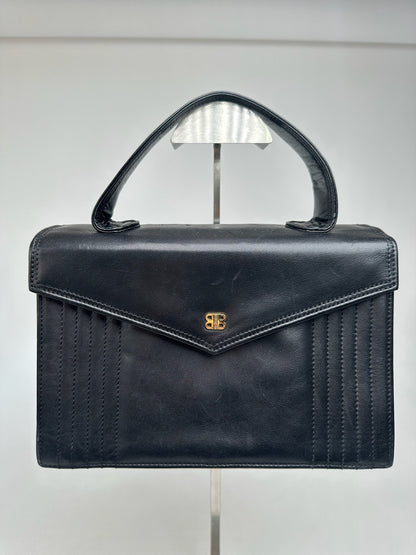 Vintage Balenciaga Leather Bag Black