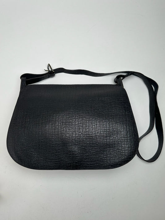 Vintage Jean Paul Gaultier Leather Bag Black