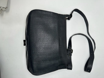 Vintage Jean Paul Gaultier Leather Bag Black