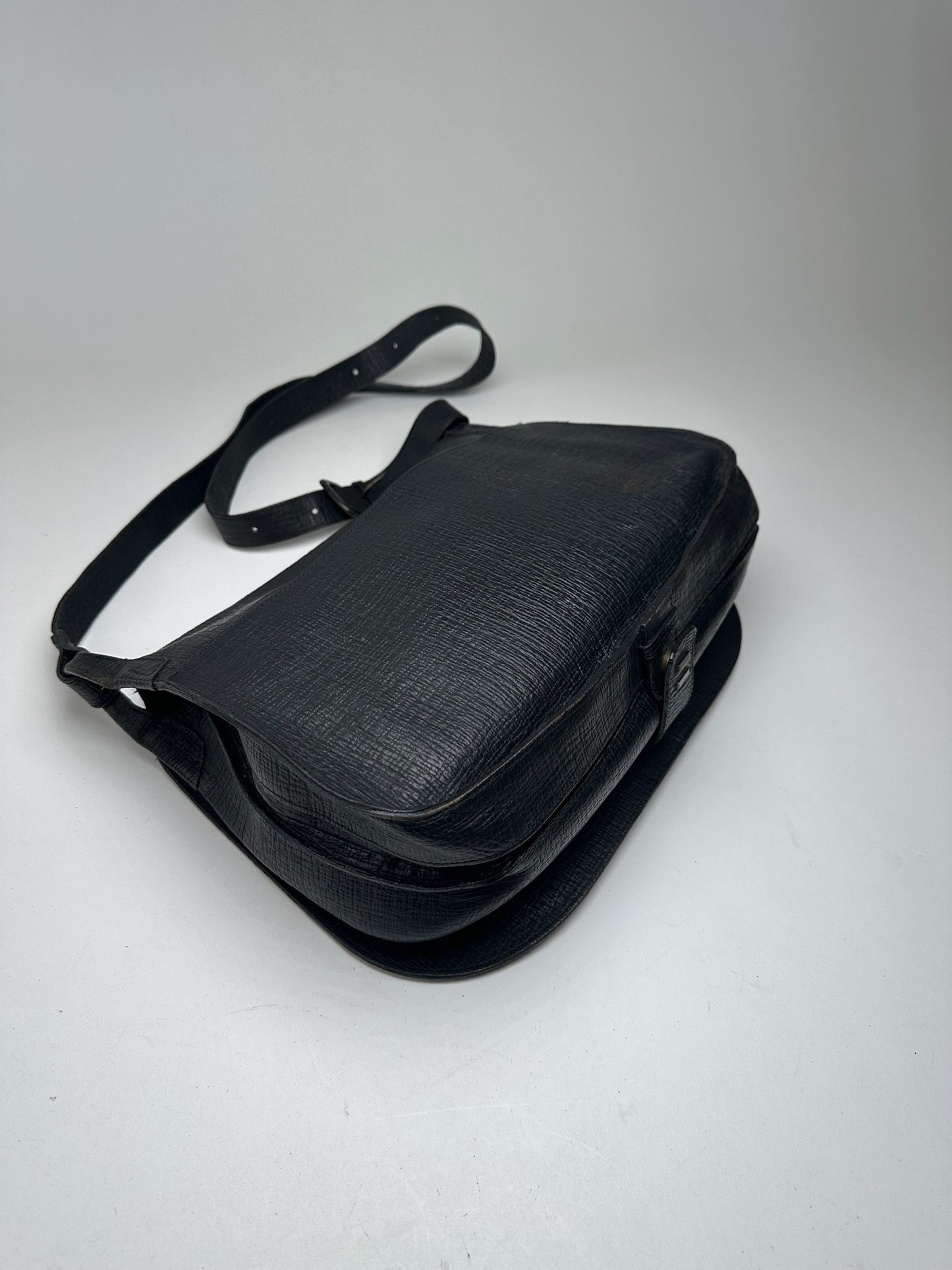 Vintage Jean Paul Gaultier Leather Bag Black