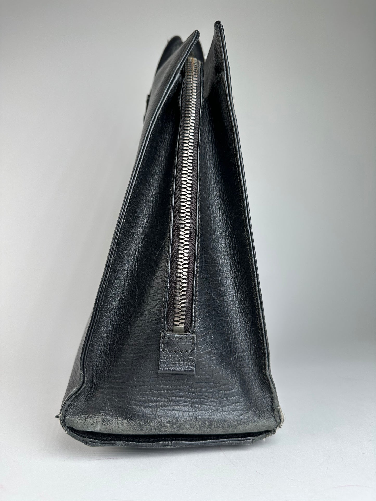 Vintage Gucci Leather Handbag Black
