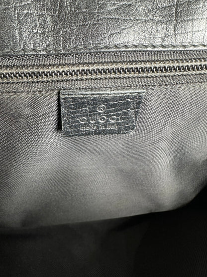 Vintage Gucci Leather Handbag Black