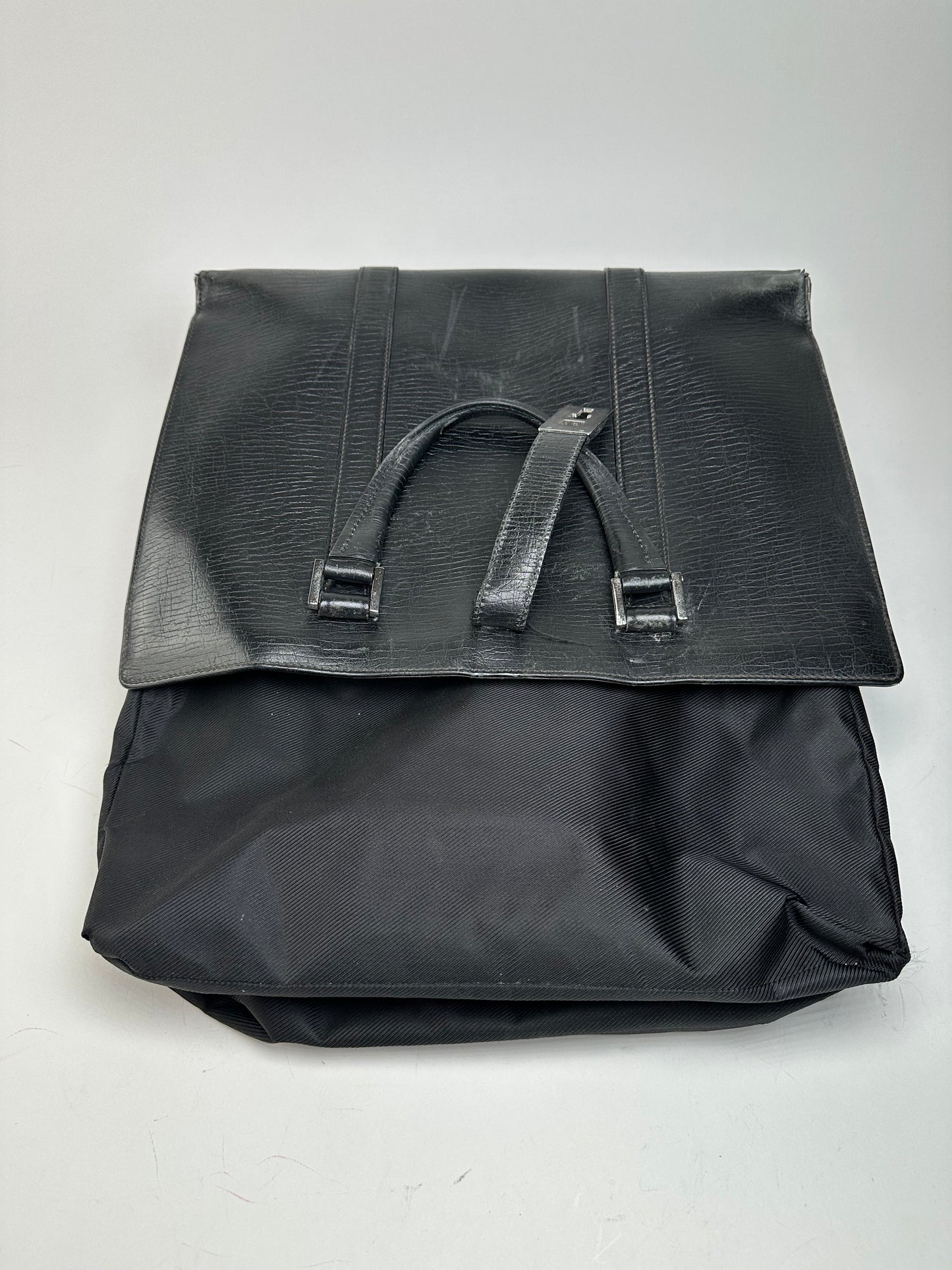 Vintage Gucci Leather Handbag Black