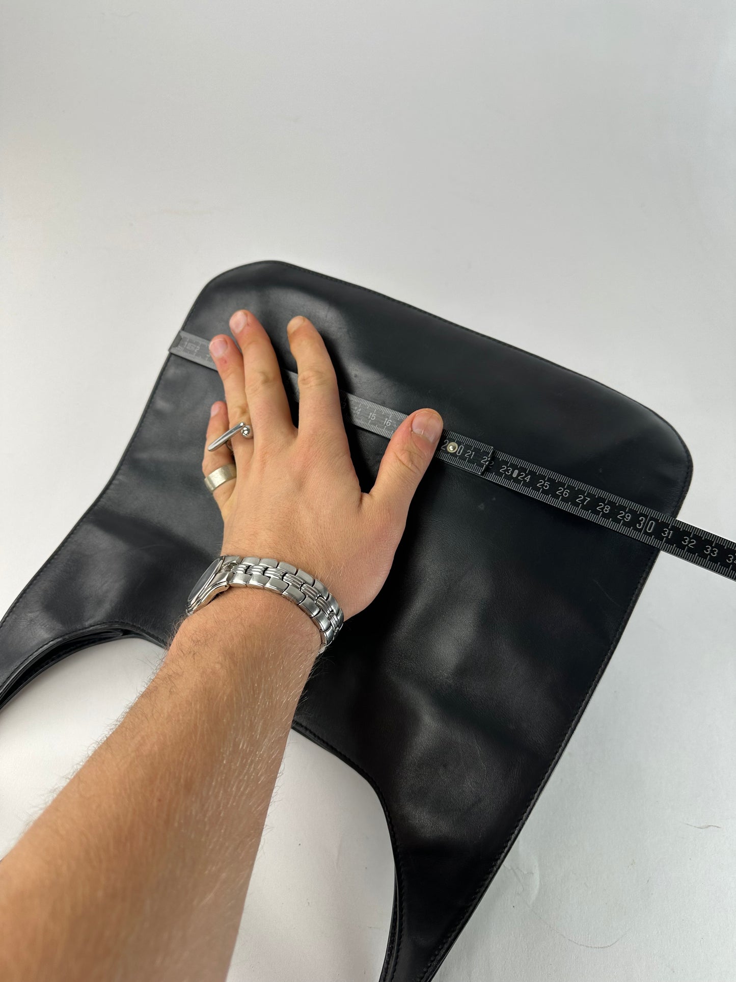 Vintage Gucci Leather Handbag Black