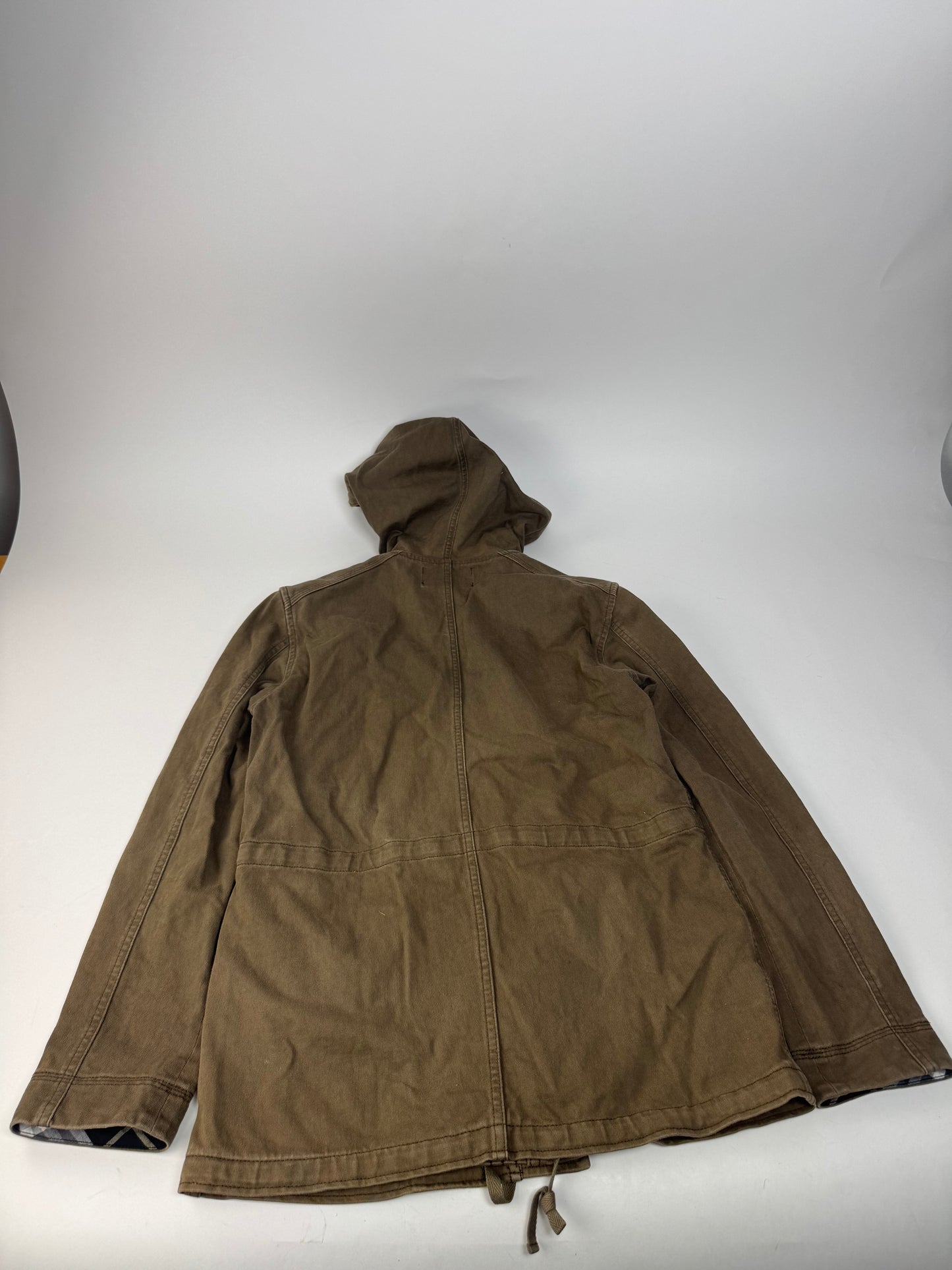 Vintage Burberry Denim Coat Khaki 38/M