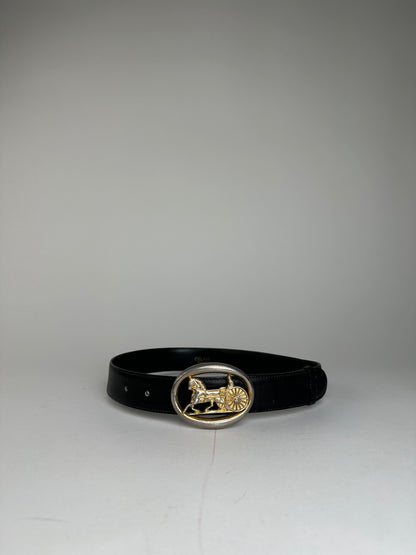 Vintage Celine Paris Leather Belt