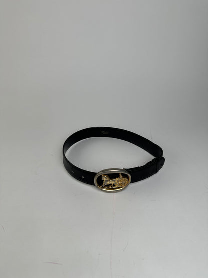 Vintage Celine Paris Leather Belt