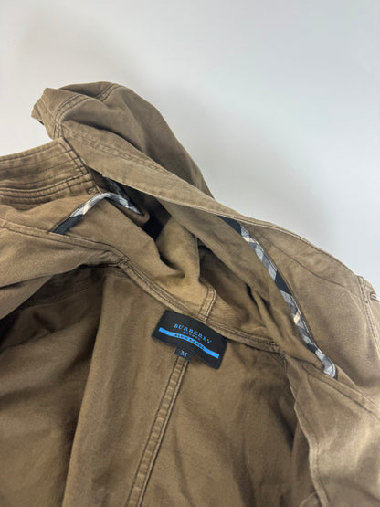 Vintage Burberry Denim Coat Khaki 38/M