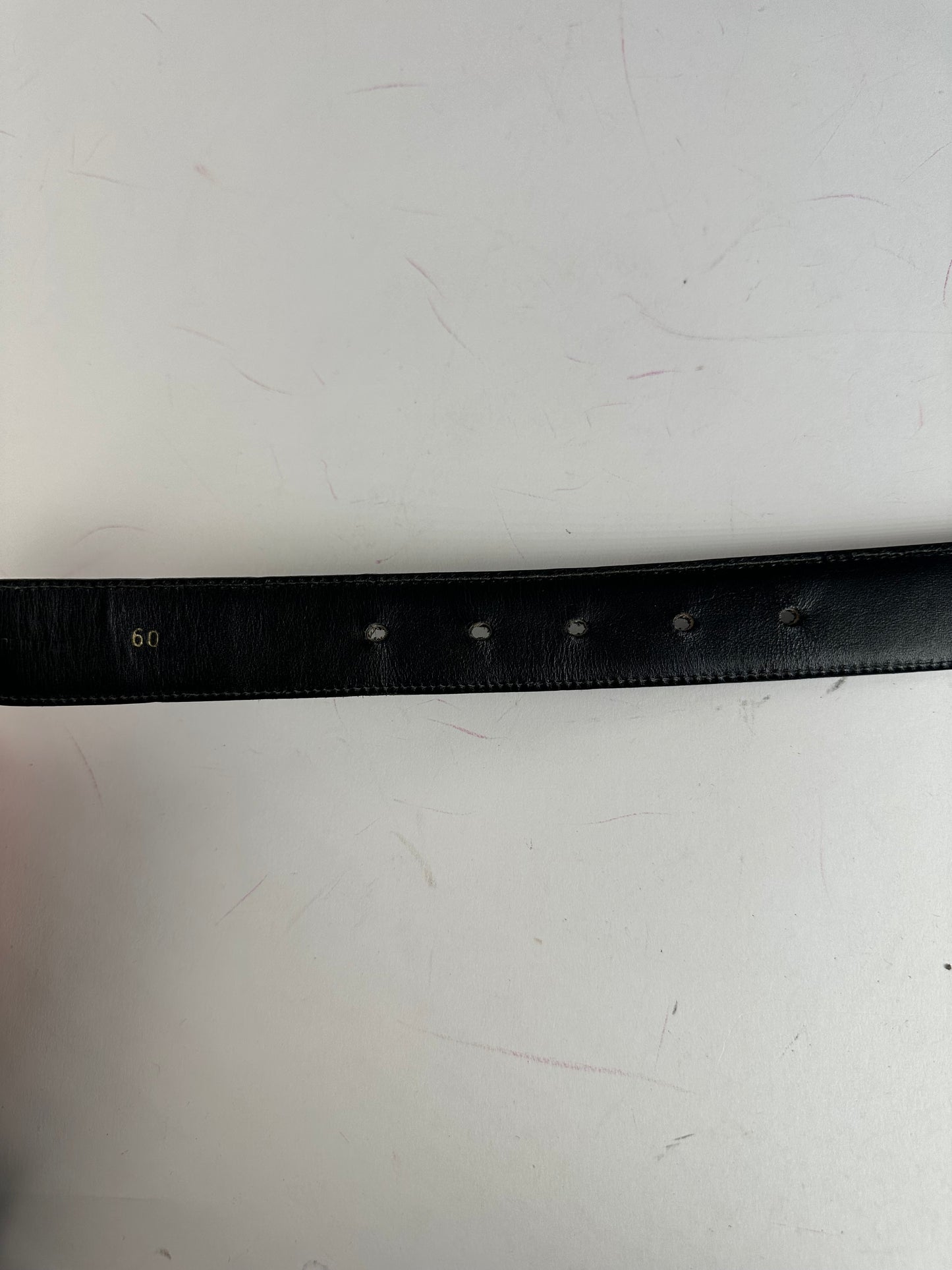 Vintage Celine Paris Leather Belt