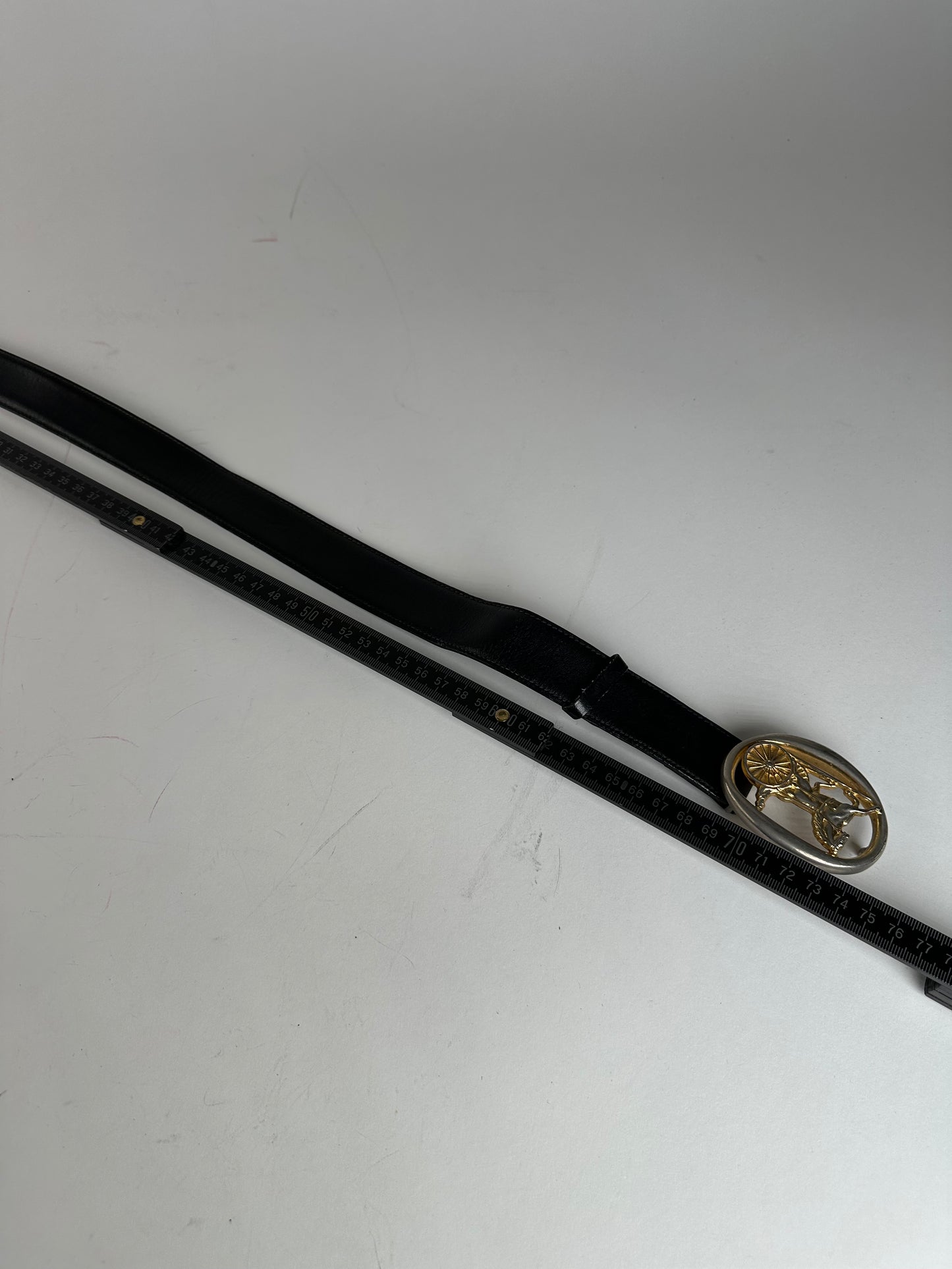 Vintage Celine Paris Leather Belt