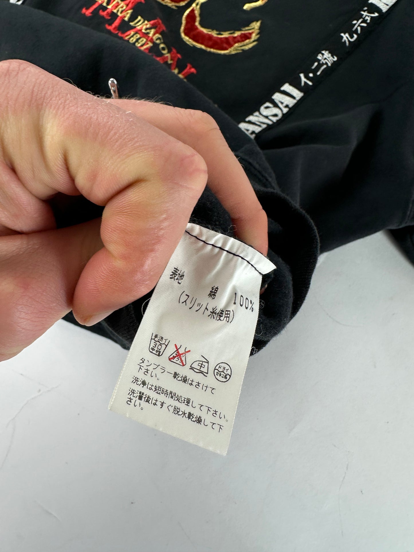 Vintage Kansai Yamamoto Crewneck Abstract Sweater Black M