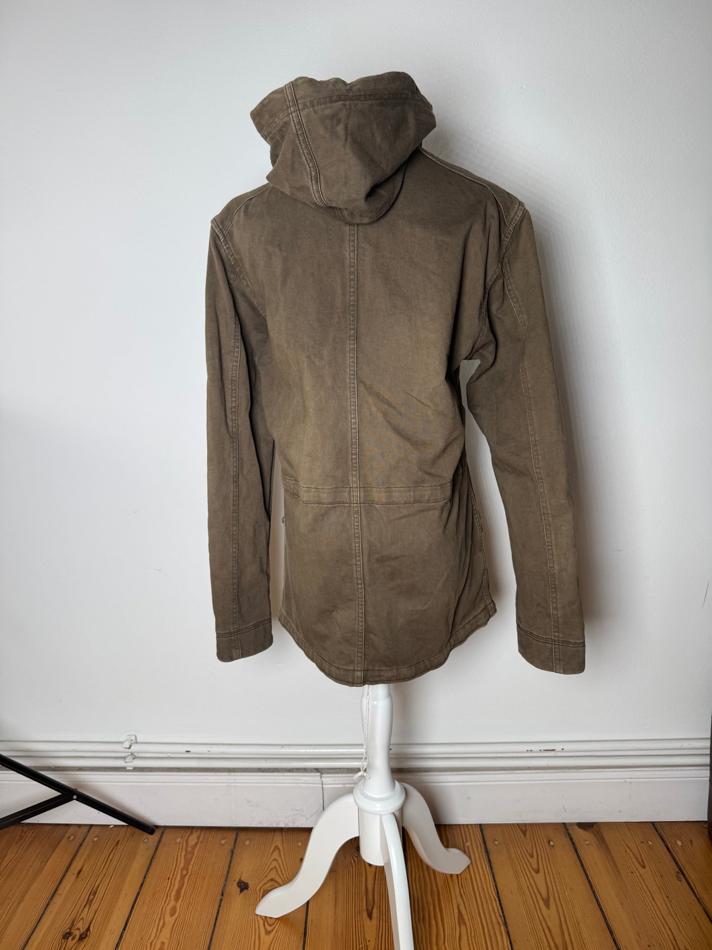 Vintage Burberry Denim Coat Khaki 38/M