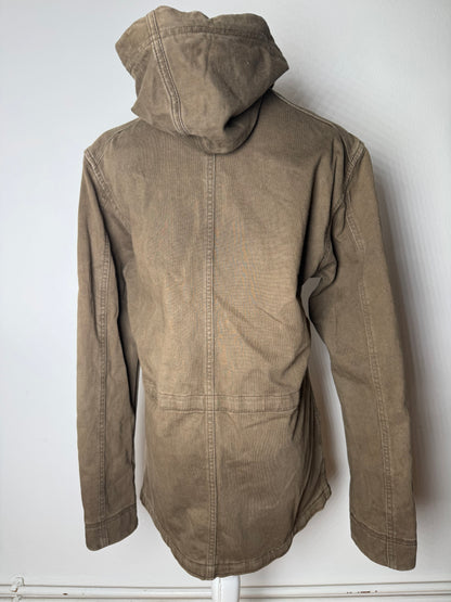 Vintage Burberry Denim Coat Khaki 38/M