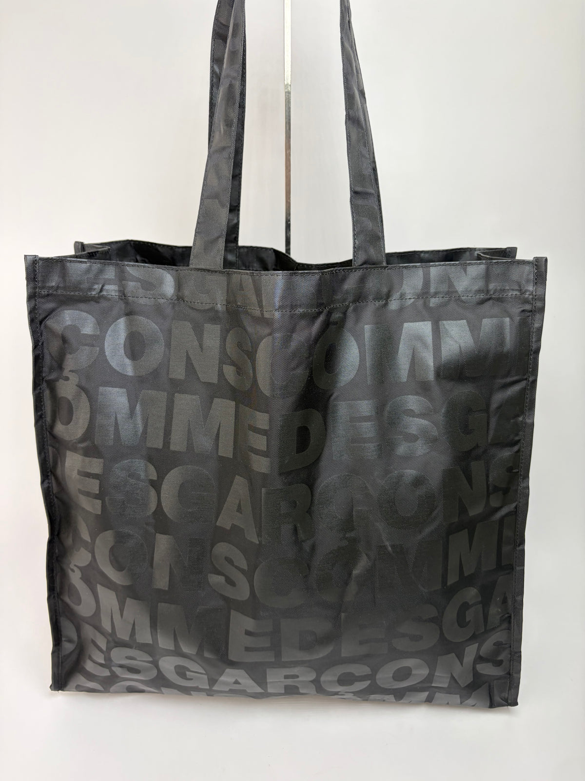 Vintage Comme des Garçons Black Nylon Market Tote