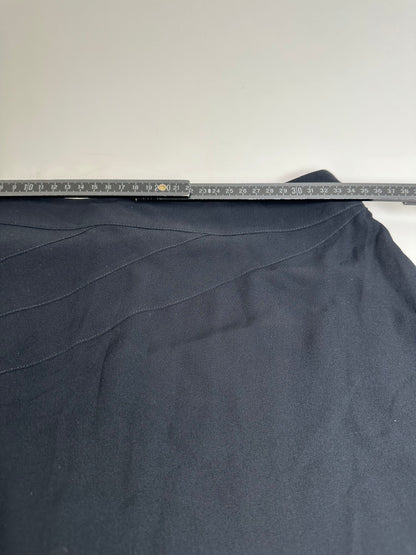 Vintage Chanel Silk Skirt Black M