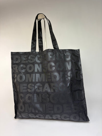 Vintage Comme des Garçons Black Nylon Market Tote