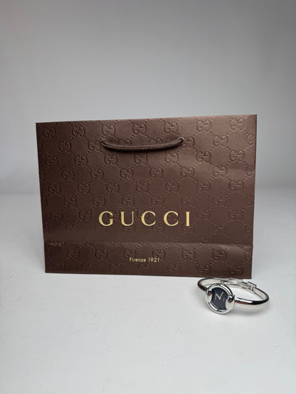 Vintage Gucci Horsebit Steel Quartz Watch