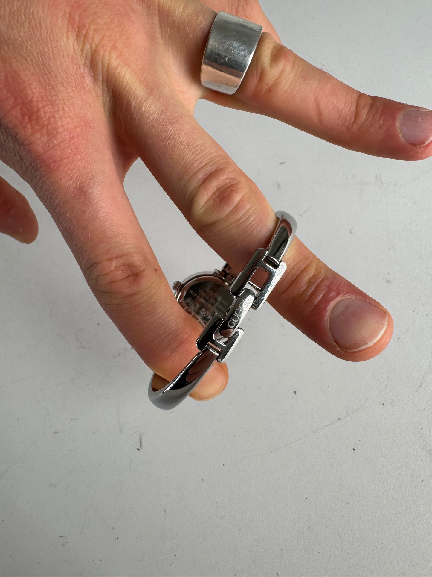 Vintage Gucci Horsebit Steel Quartz Watch