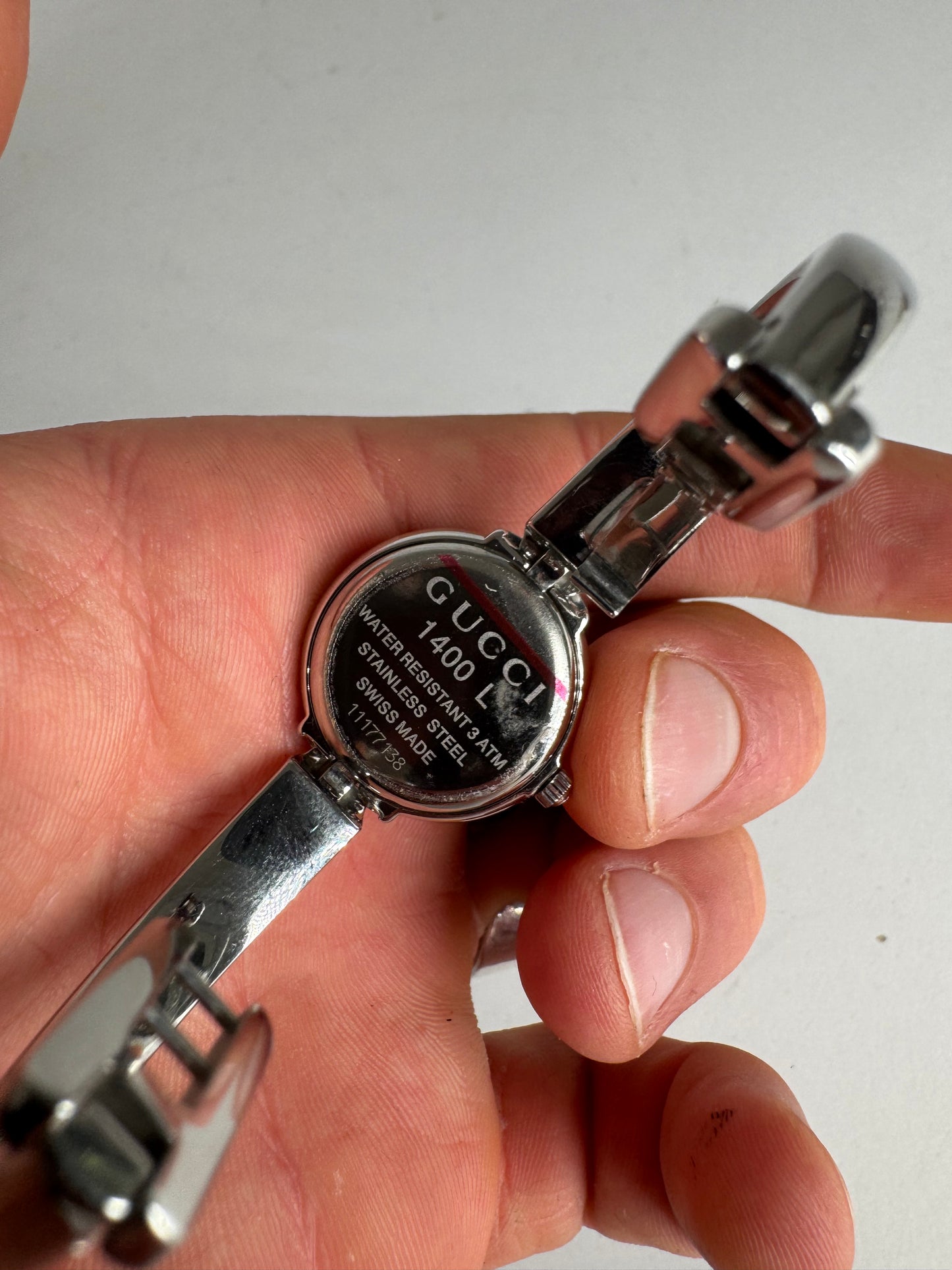 Vintage Gucci Horsebit Steel Quartz Watch