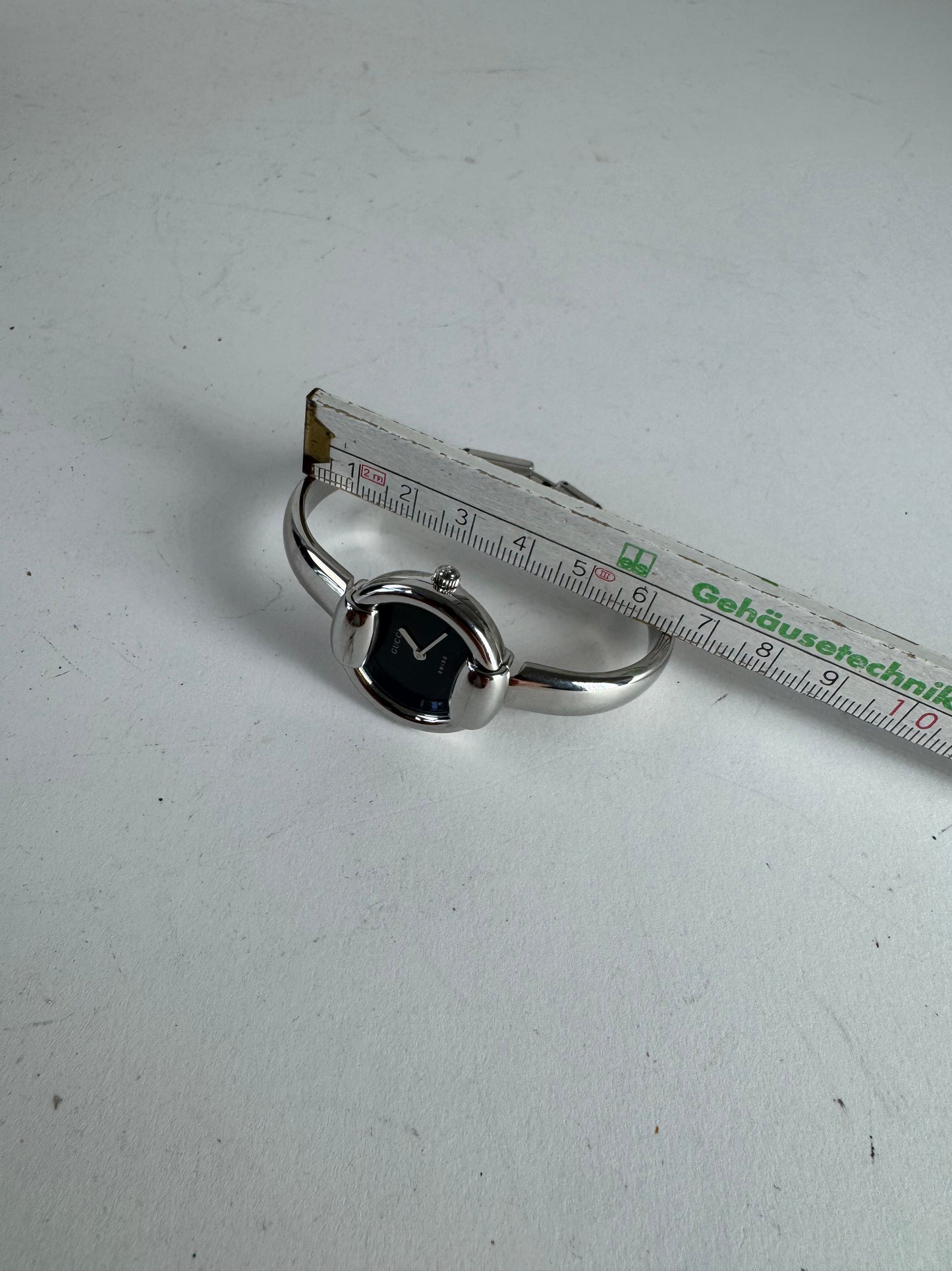 Vintage Gucci Horsebit Steel Quartz Watch