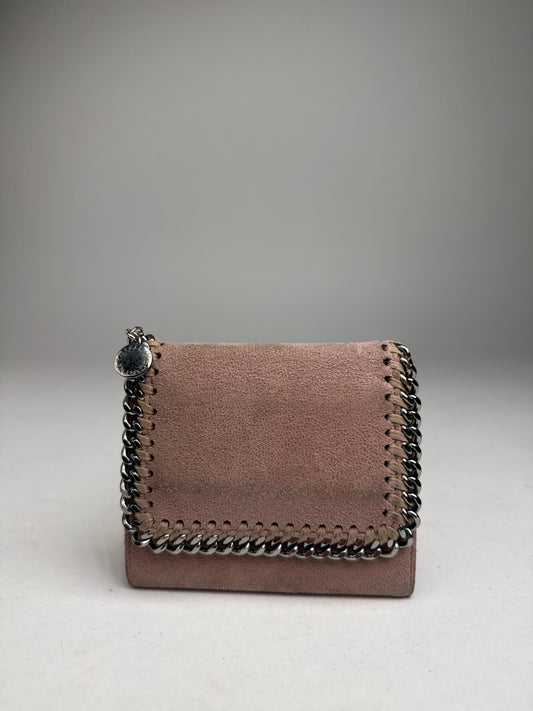 Vintage Stella Mc Cartney Vegan Leather Falabella Wallet Pink