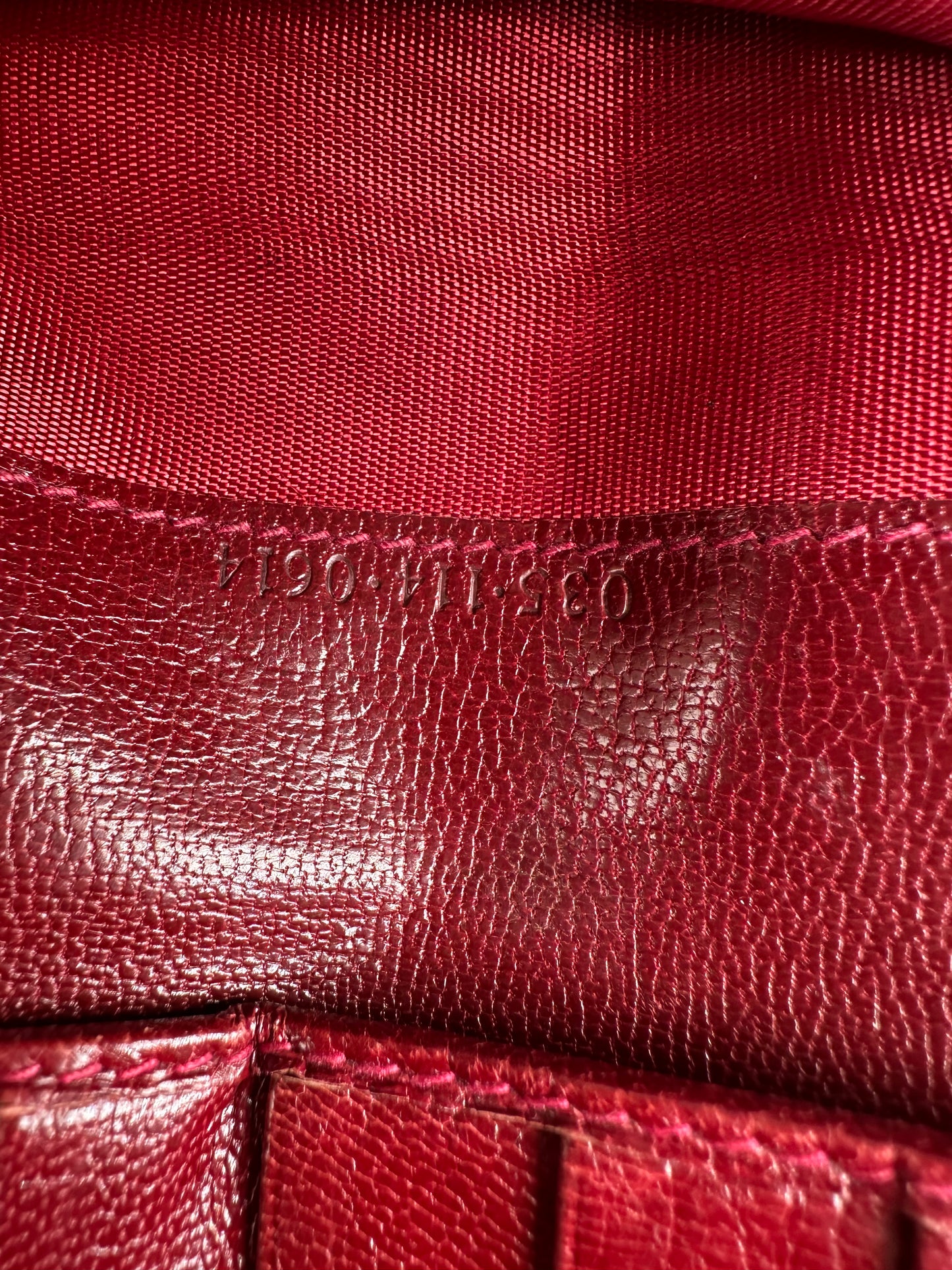Vintage Gucci Leather Long Wallet Black