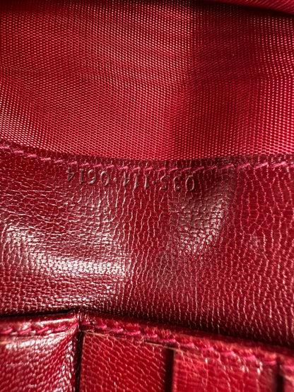 Vintage Gucci Leather Long Wallet Black