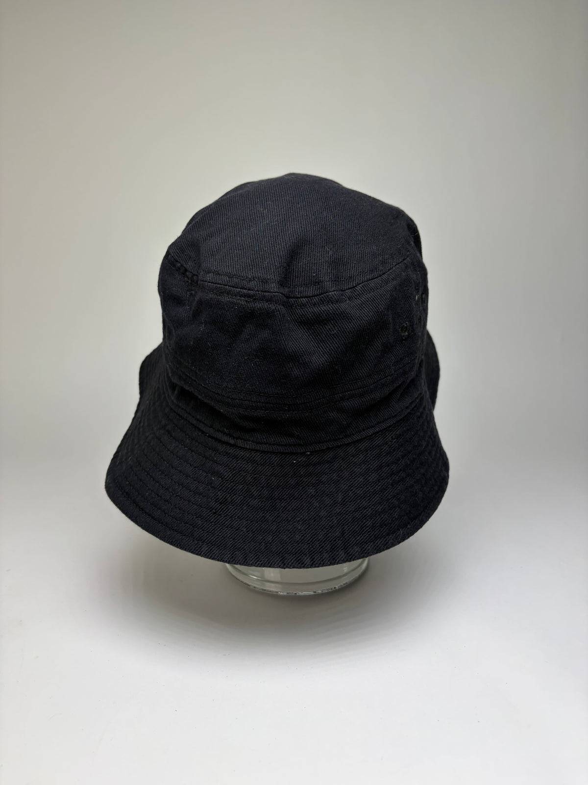 Vintage Courreges Cotton Blend Bucket Hat Navy L