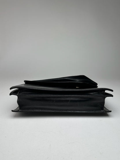 Vintage Dior Leather Bag Black