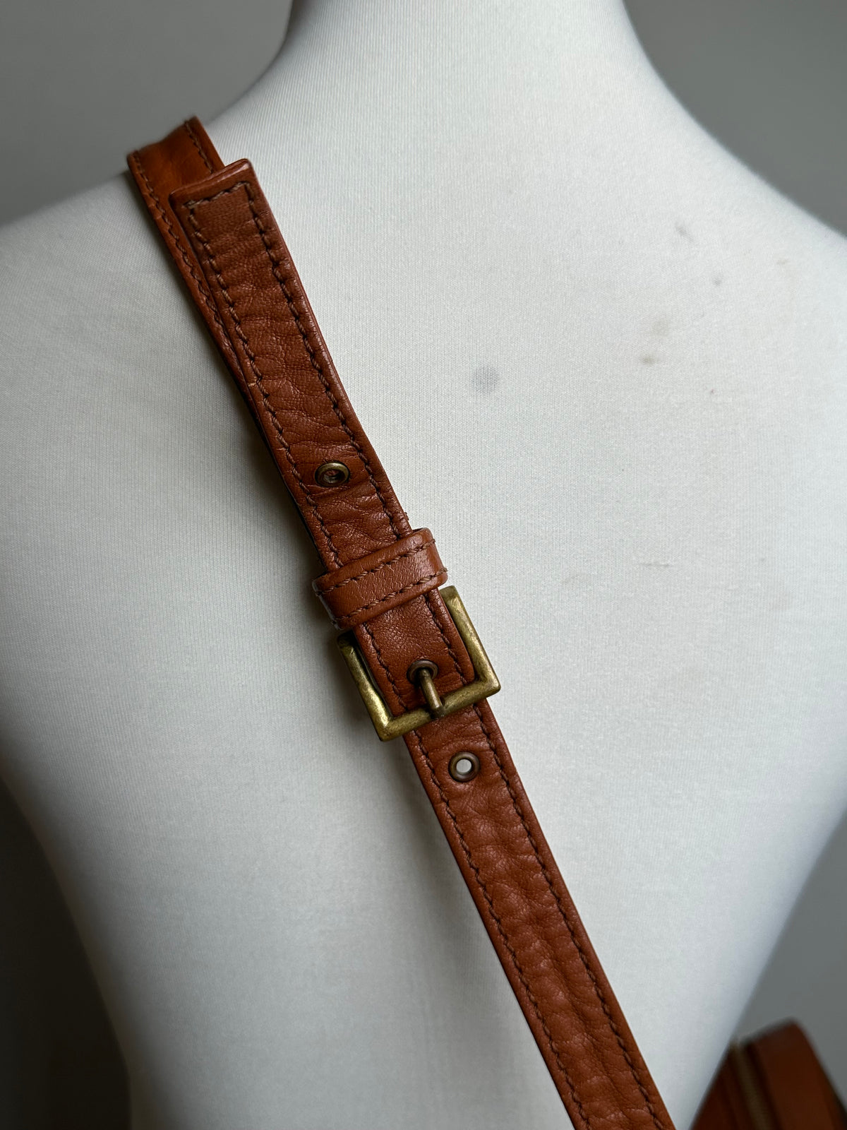Vintage Louis Vuitton Monogram Canvas Shoulder Bag Brown