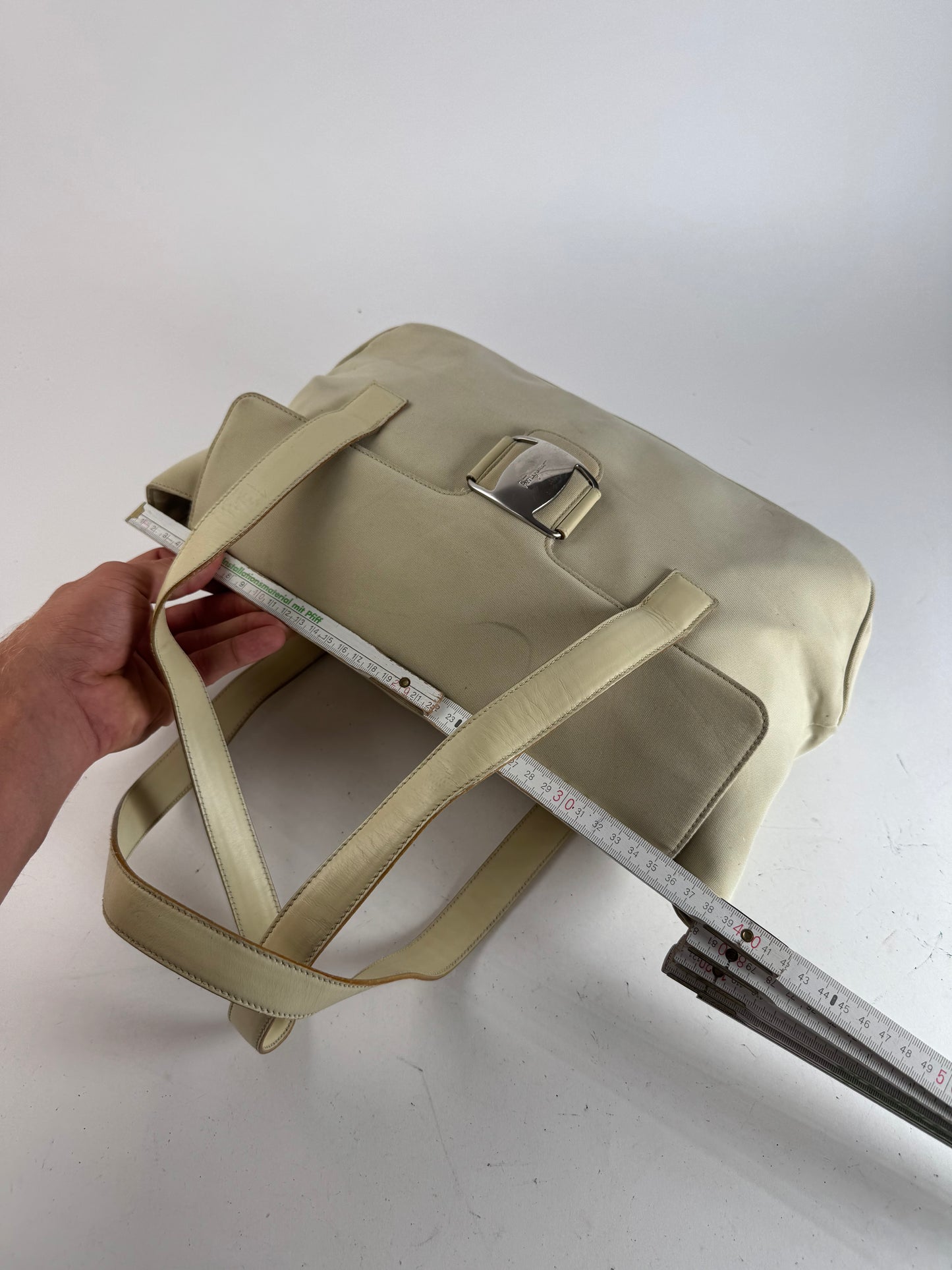 Vintage Salvatore Ferragamo Bag white