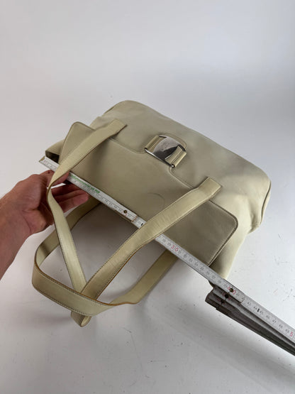 Vintage Salvatore Ferragamo Bag white
