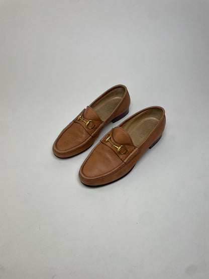 Vintage Gucci Horsebit Leather Loafer Brown