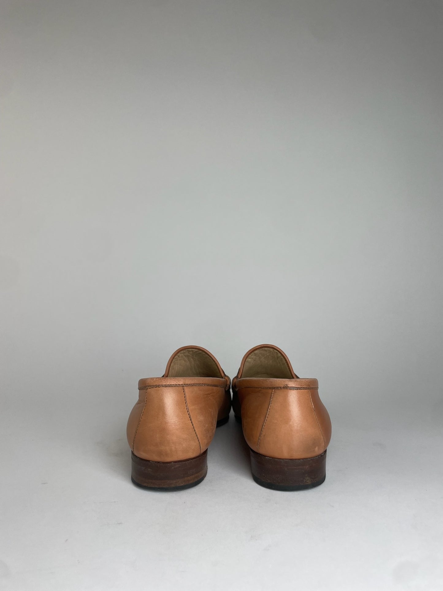 Vintage Gucci Horsebit Leather Loafer Brown