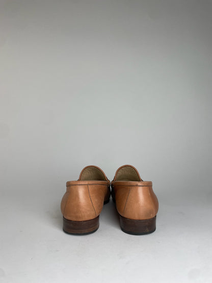 Vintage Gucci Horsebit Leather Loafer Brown