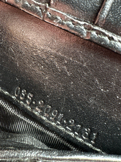 Vintage Gucci Jackie Monogram Wallet black brown