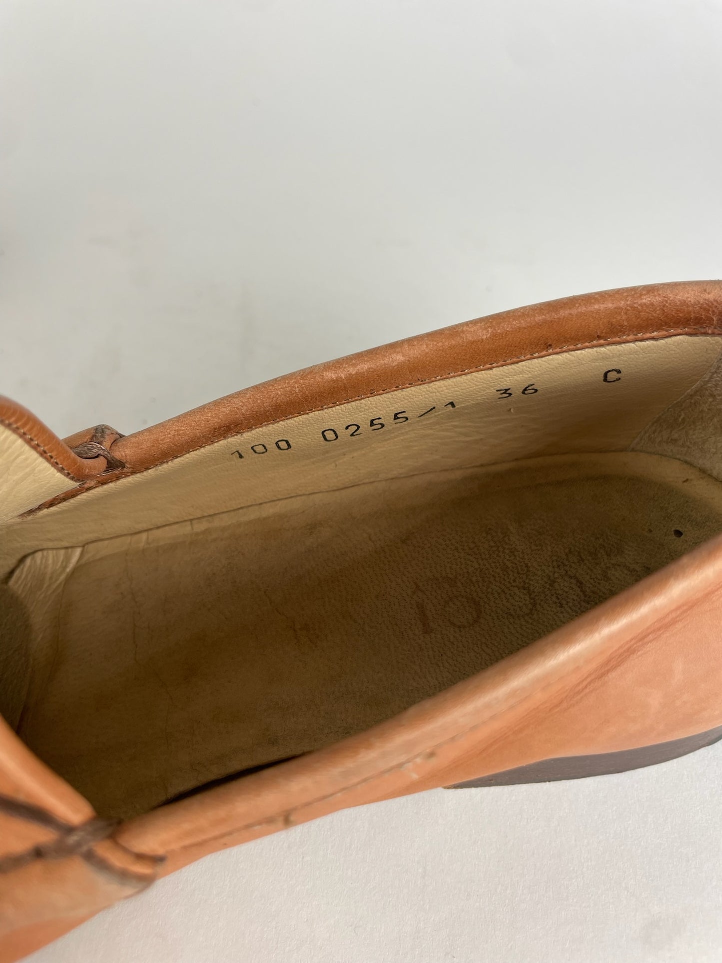 Vintage Gucci Horsebit Leather Loafer Brown