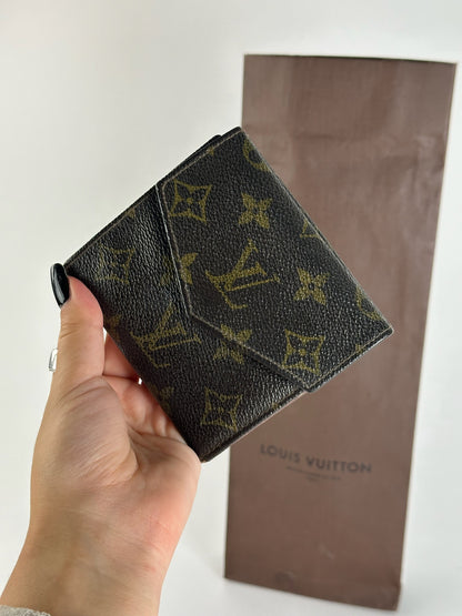 Vintage Louis Vuitton Monogram Leather wallet brown