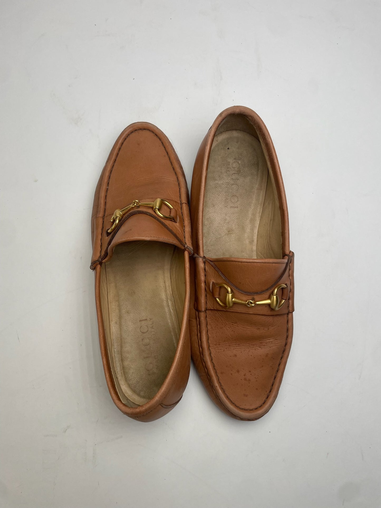 Vintage Gucci Horsebit Leather Loafer Brown