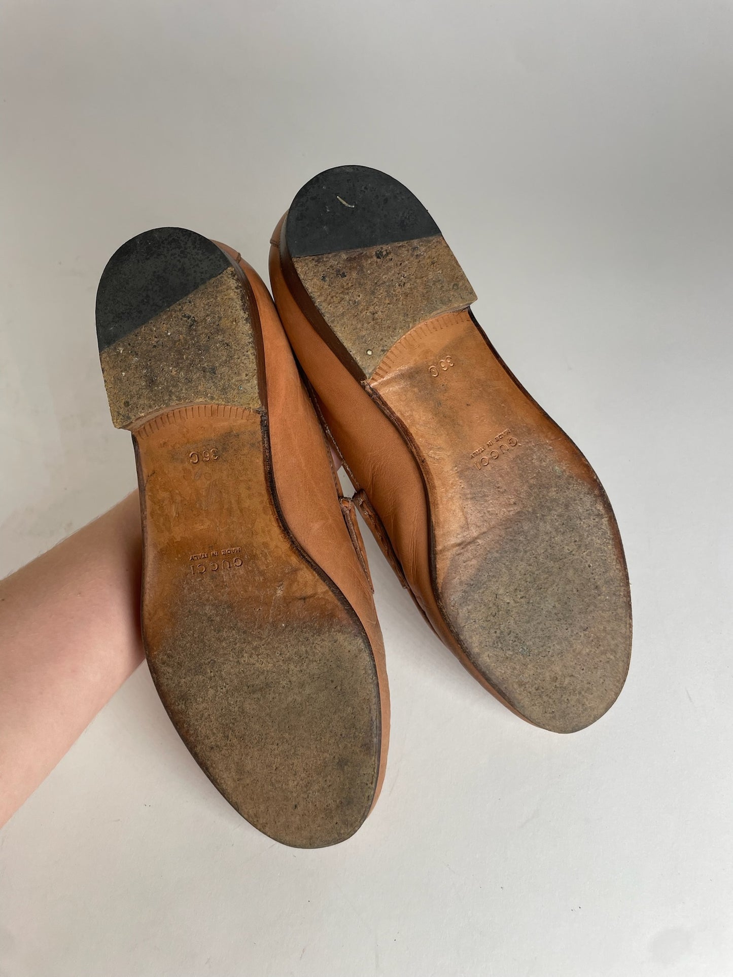 Vintage Gucci Horsebit Leather Loafer Brown