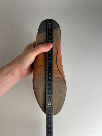 Vintage Gucci Horsebit Leather Loafer Brown