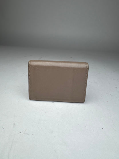 Vintage Balenciaga Leather Postal Card Holder Brown