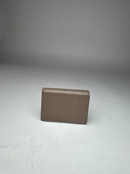 Vintage Balenciaga Leather Postal Card Holder Brown