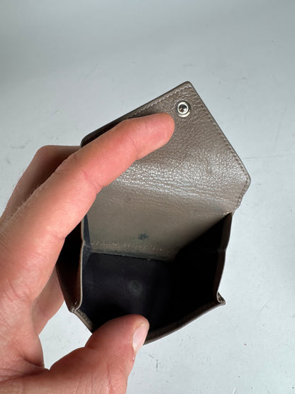 Vintage Balenciaga Leather Postal Card Holder Brown