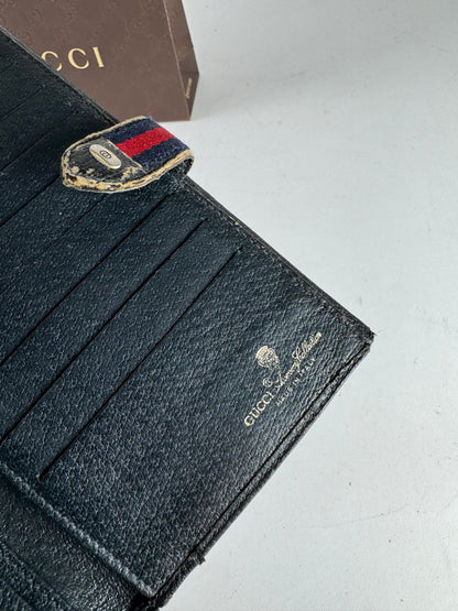 Vintage Gucci Ophidia Monogram Leather Wallet