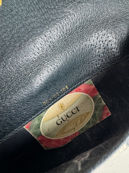 Vintage Gucci Ophidia Monogram Leather Wallet